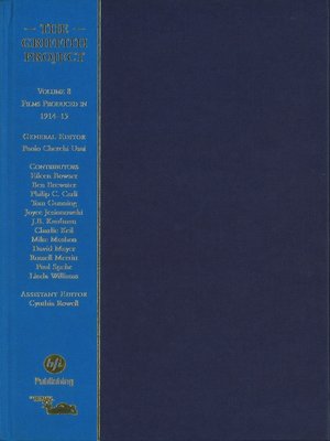 cover image of The Griffith Project, Volume 8